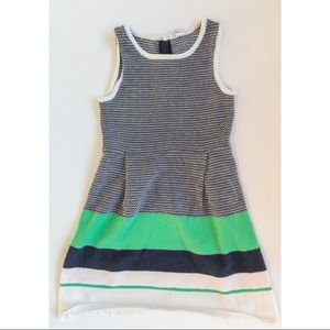 Janie & Jack size 6 Sweater Blue & Green Dress
